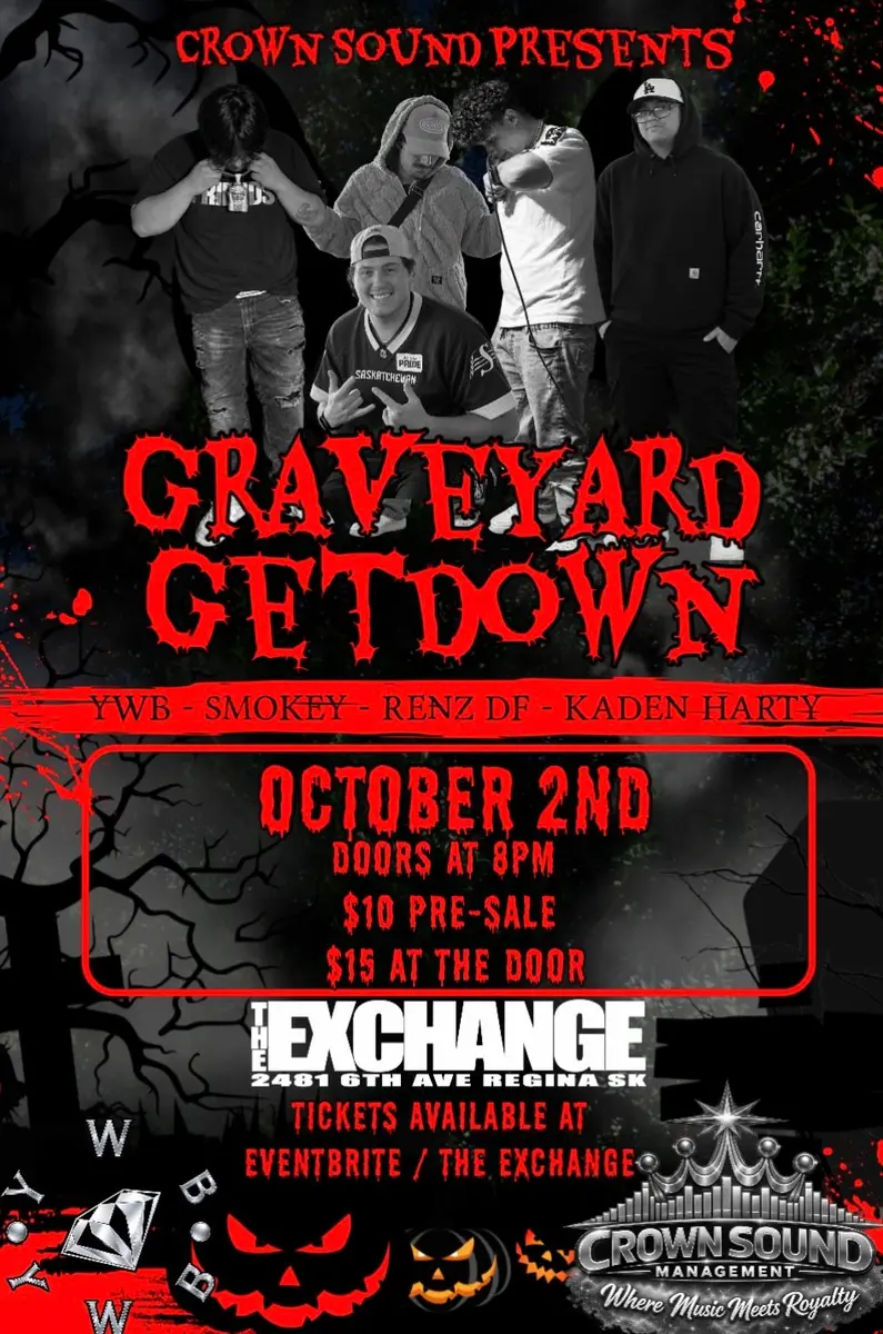 Graveyard Getdown at The Exchange, Regina