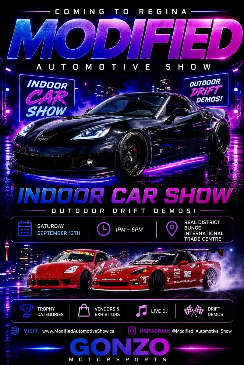Modified Automotive Show at Bunge International Trade Centre, Regina