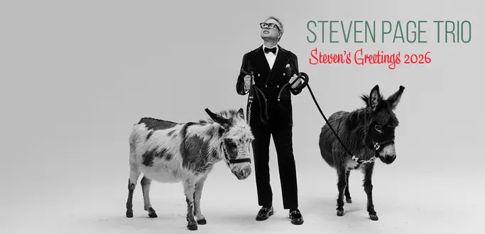 Steven Page: STEVEN'S GREETINGS 2026 at Casino Regina — Show Lounge, Regina