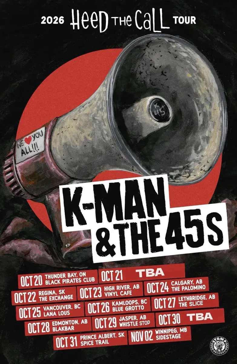 K-man & the 45s at The Exchange, Regina