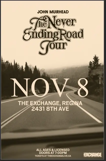 John Muirhead at The Exchange, Regina