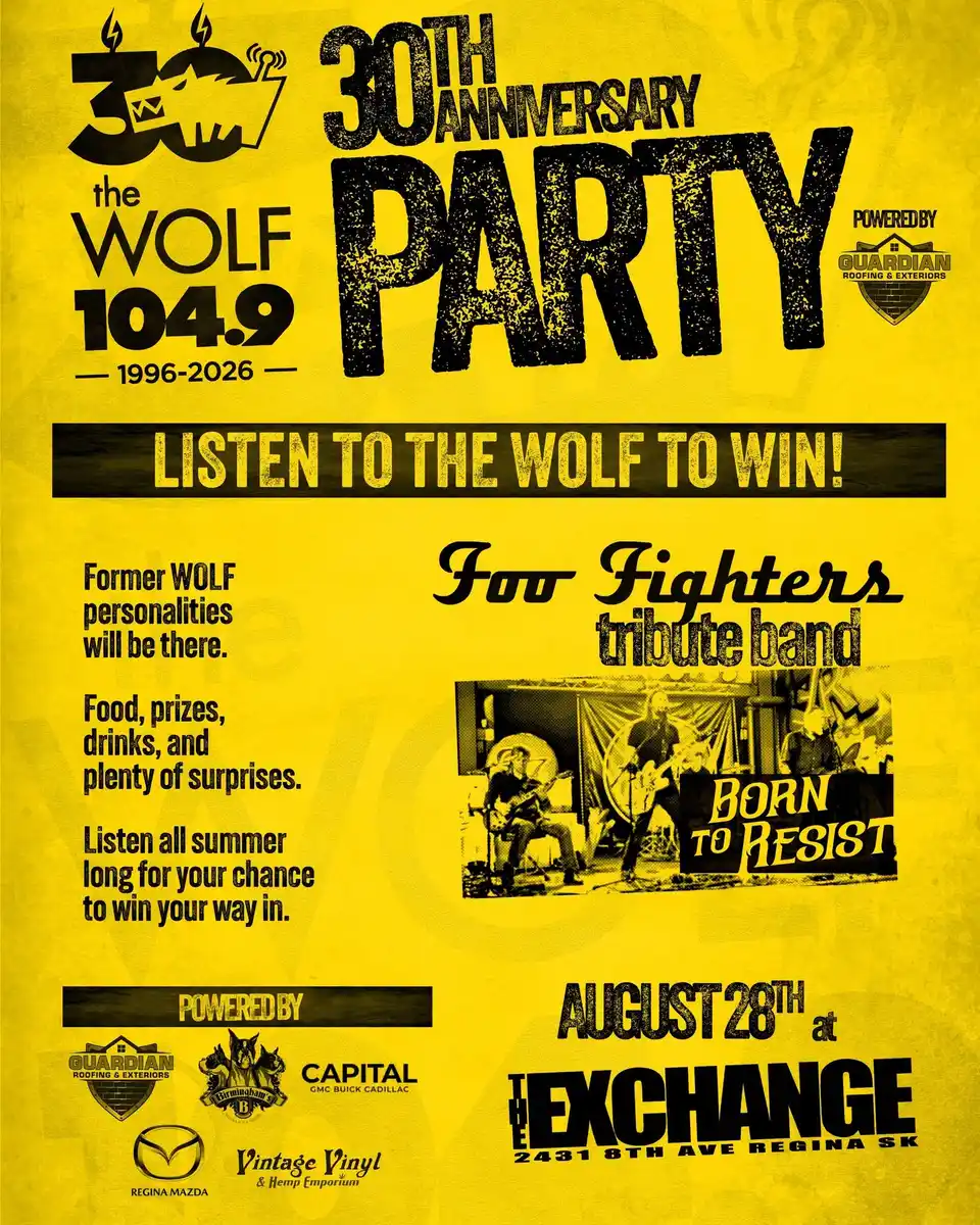 The Wolf - 30th Anniversary Party at The Exchange, Regina