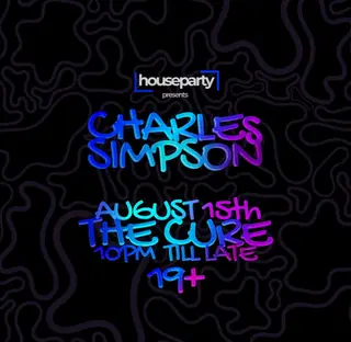 House Party Presents: Charles Simpson at The Cure Kitchen + Bar, Regina