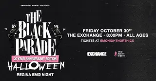 Emo Night North: Black Parade at The Exchange, Regina