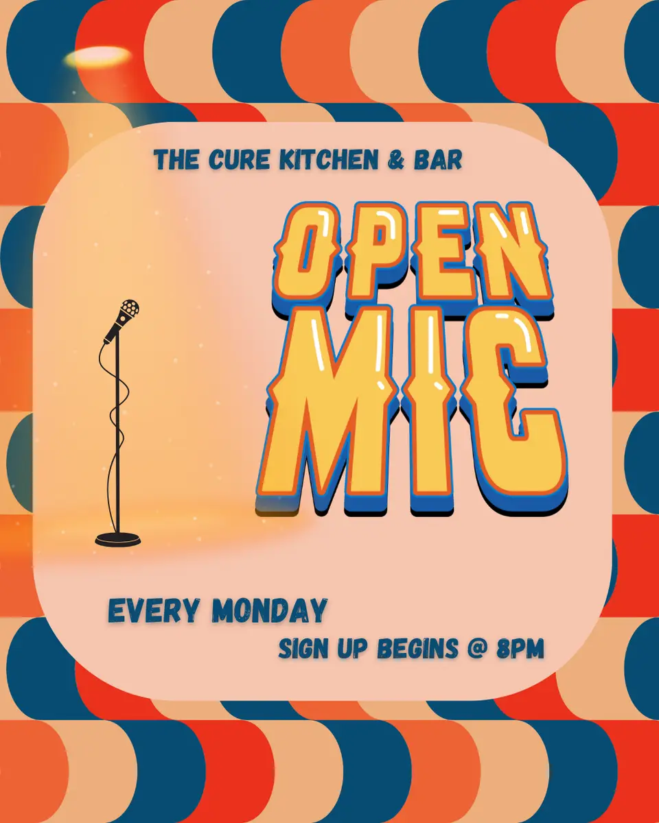 Open Mic Night at The Cure at The Cure Kitchen + Bar, Regina