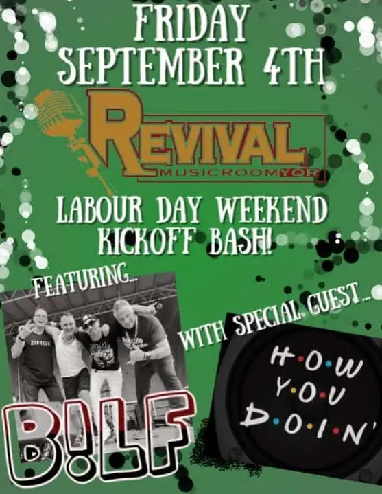 Bilf and How You Doin' at Revival Music Room, Regina